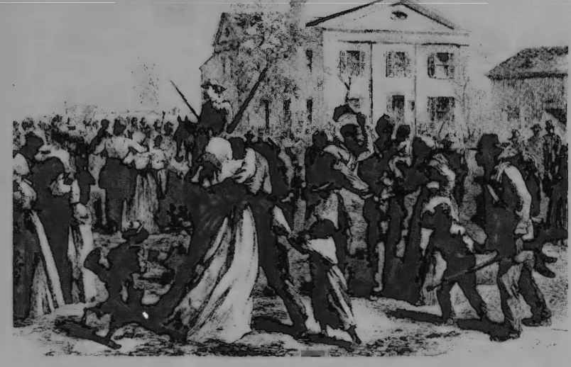 Black Union soldiers mustered out at Little Rock, Arkansas